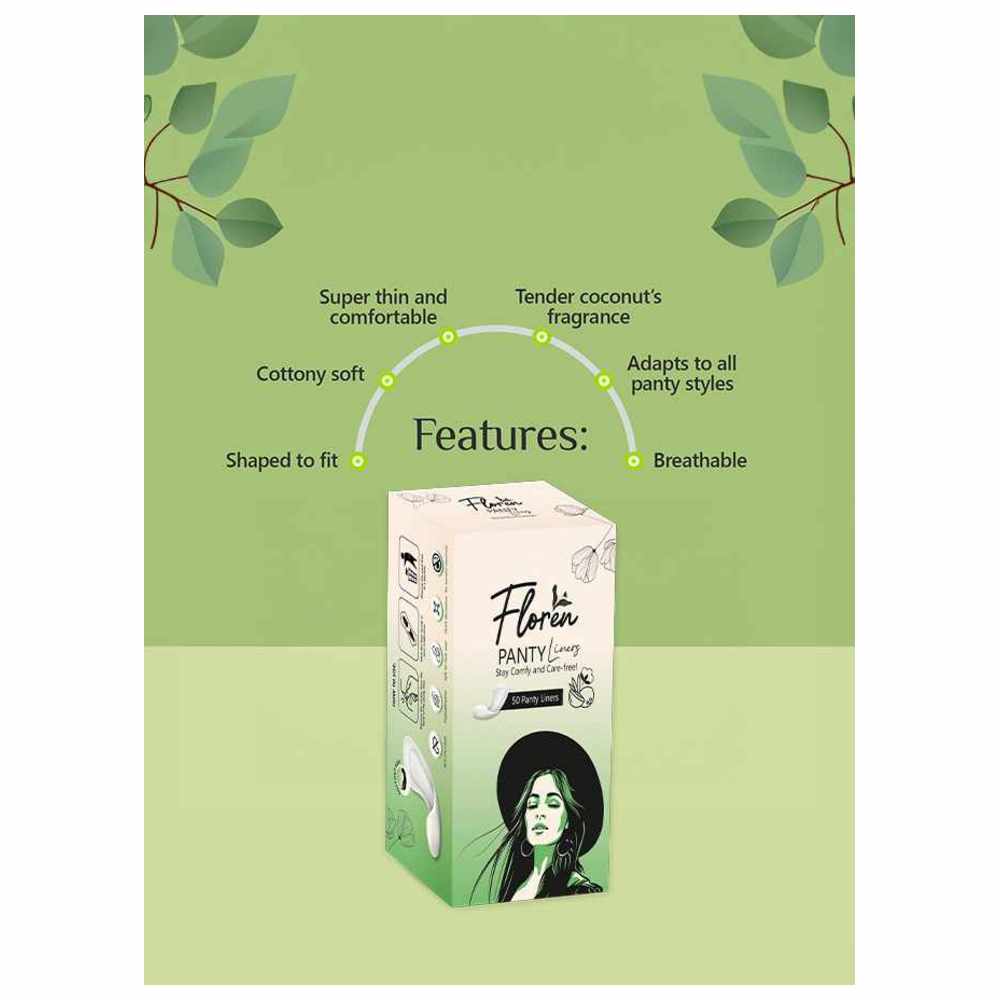Floren - Panty Liners - 50 Pcs