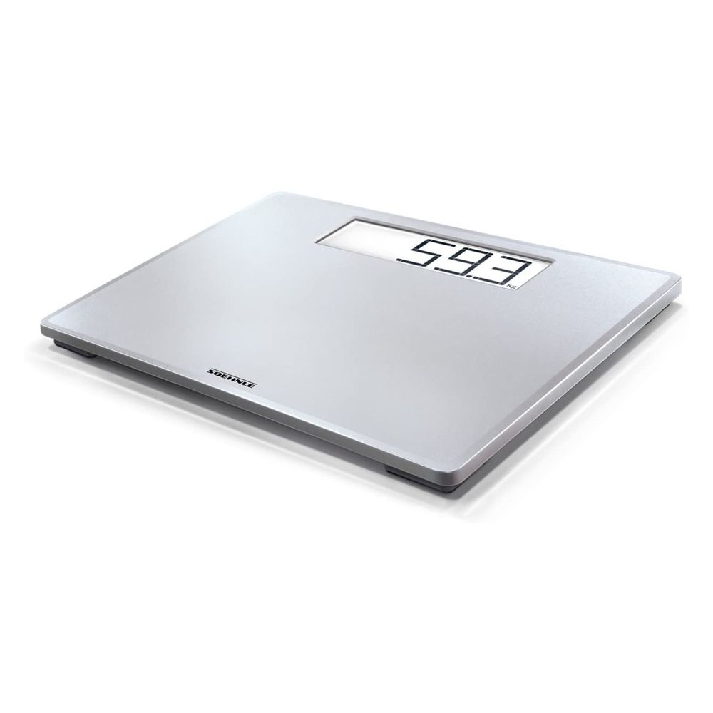 Soehnle - Style Sense Safe Digital Personal Scale - LCD Display - Silver