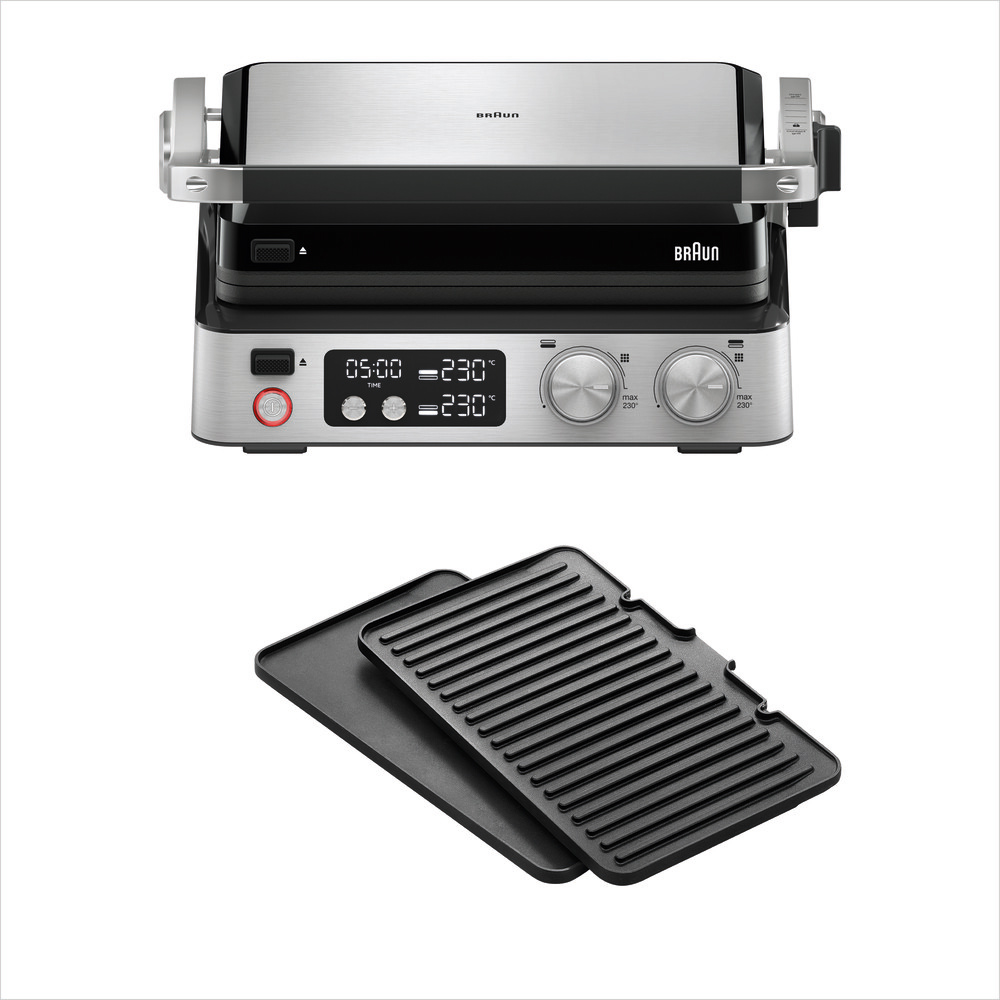Braun Multigrill 7 Contact Grill Black/Stainless Steel