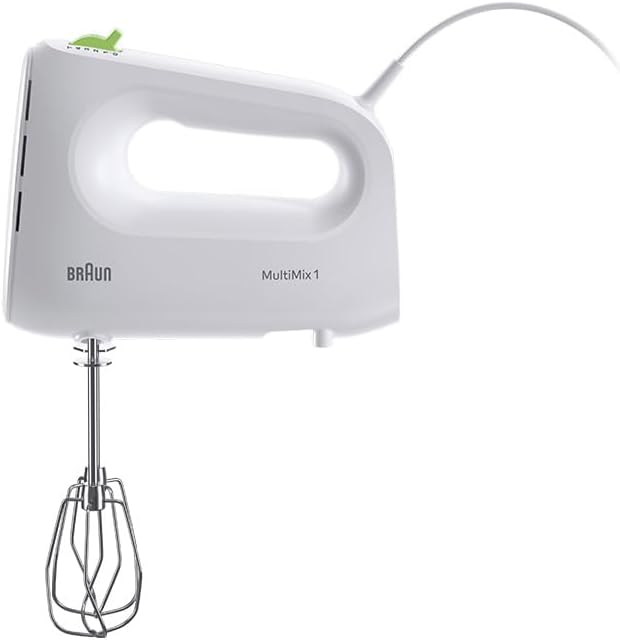 Braun MultiMix 1 Hand Mixer HM1100 450W White