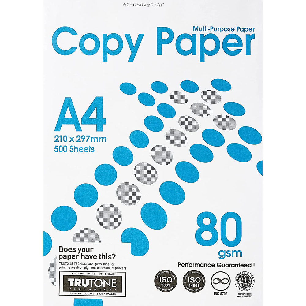 Copy Paper - A4 Photo Copy Paper - White - 500pcs