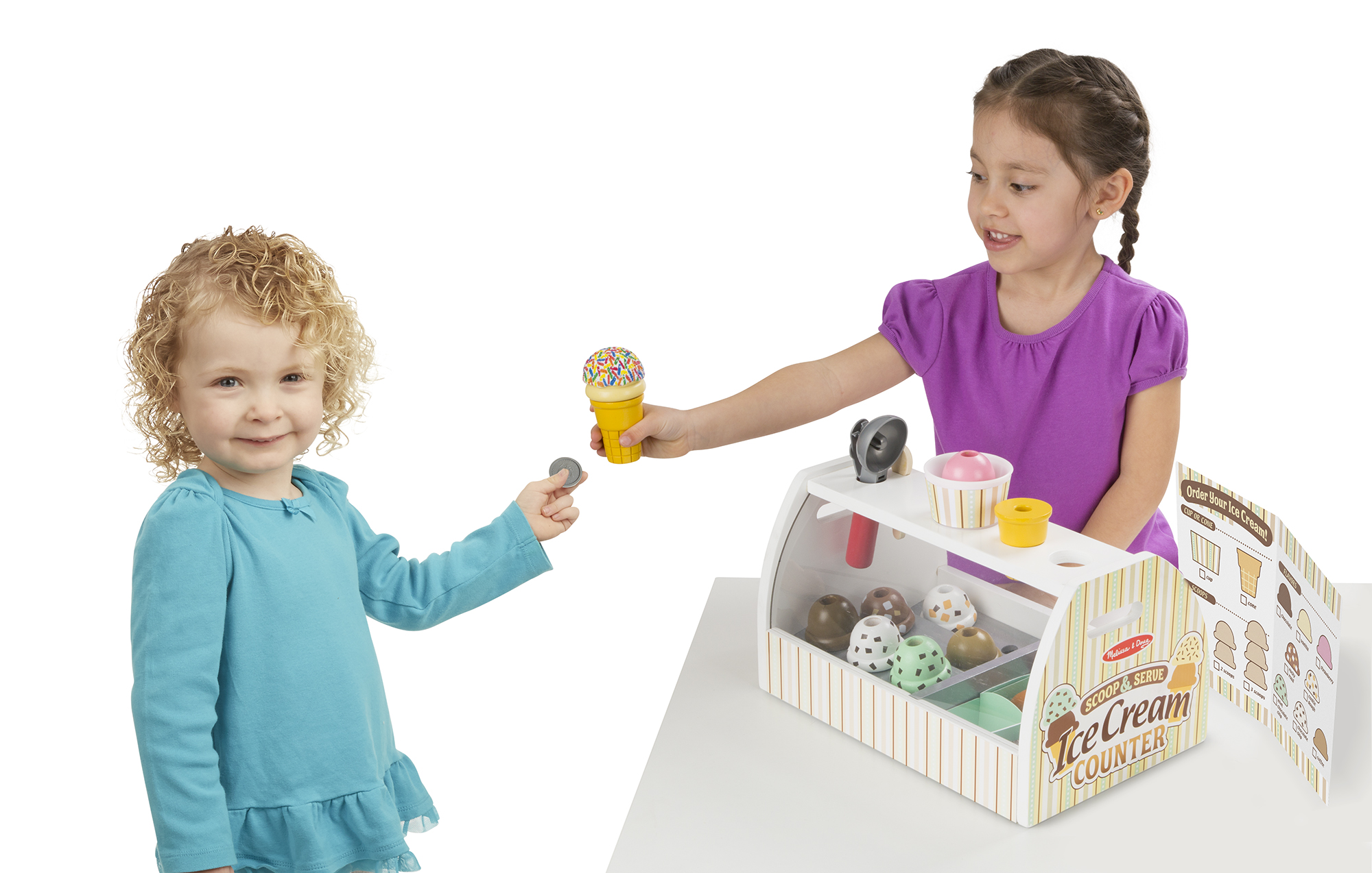 Melissa & Doug Scoop & Serve Ice Cream Counter