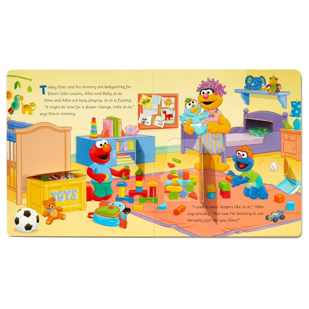 P is for Potty! (Sesame Street) (Lift-the-Flap)