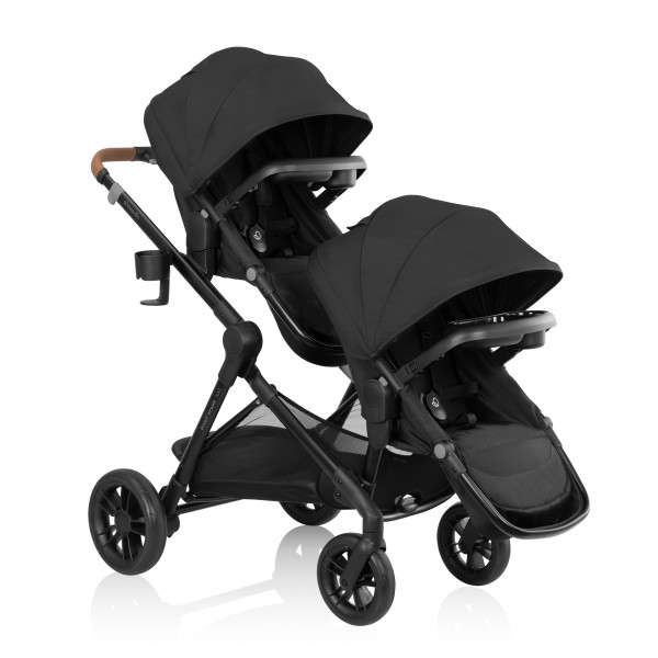Evenflo - Pivot Xpand NXT Modular Double Stroller - Coal Black