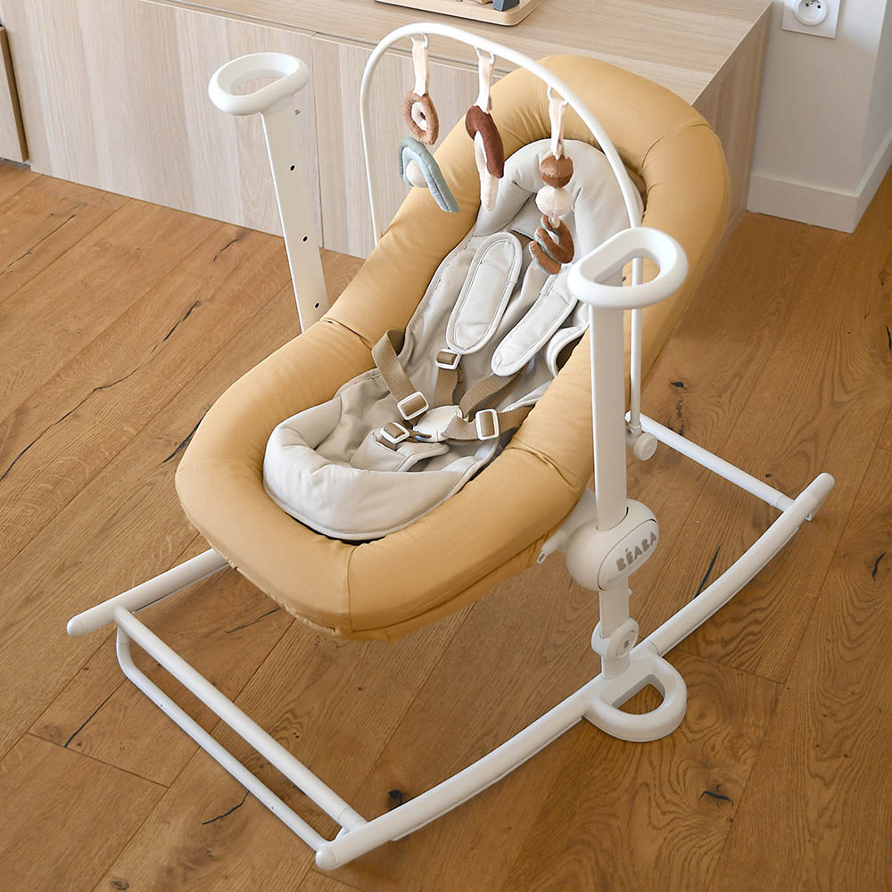 Beaba - Up & Down Bouncer Plus Play Arch