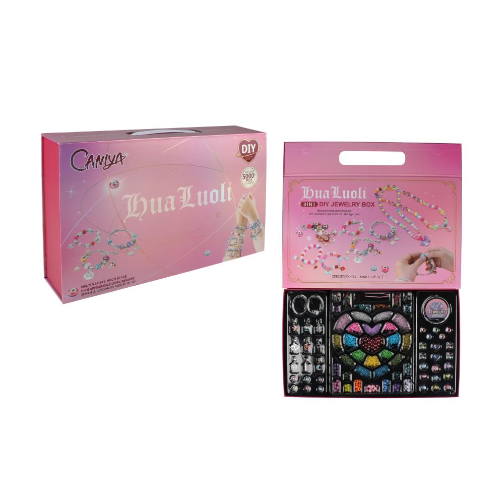 Caniya - 3 In 1 Diy Beads Jewelry Making Kit