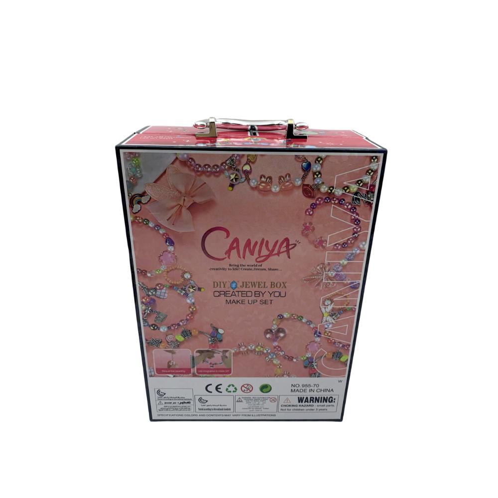 Caniya - 6 In 1 Diy Beads Jewelry Making Kit With Rectangular