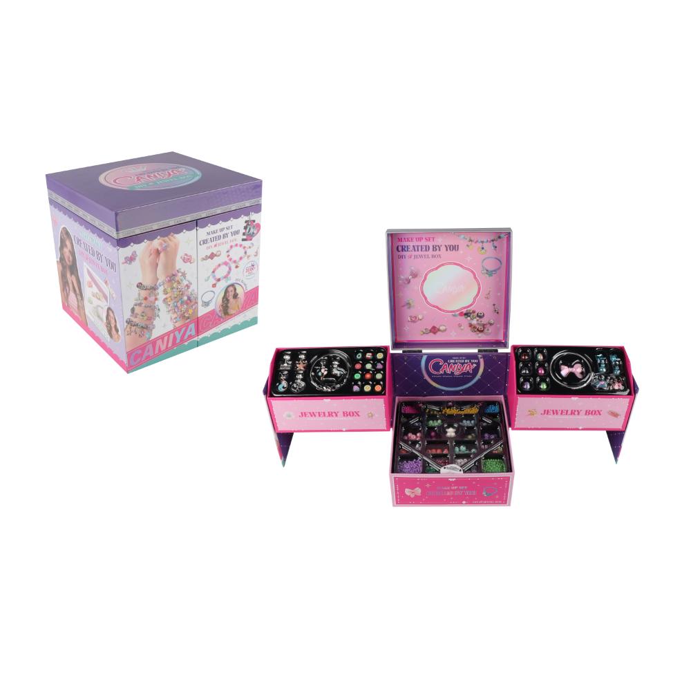 Caniya - 8 In 1 Diy Beads Jewelry Making Kit With Jewelry Gift