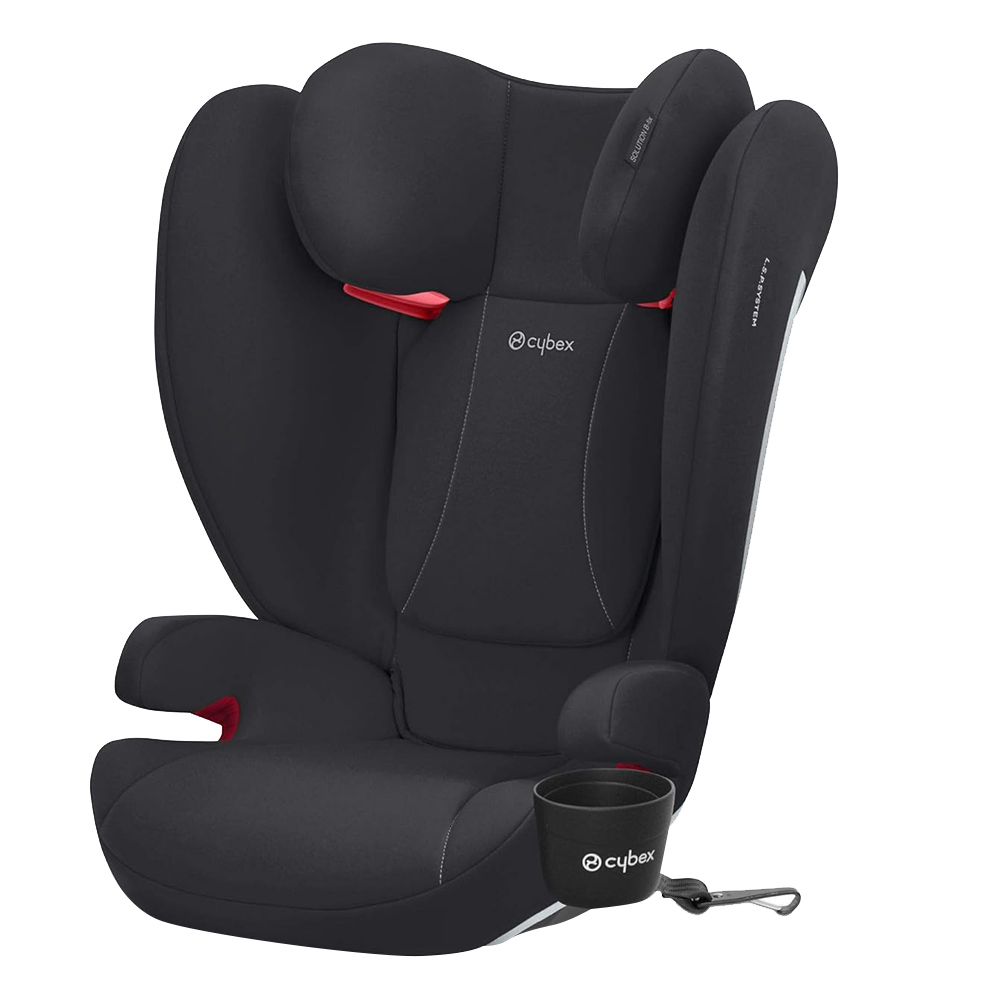 Cybex - Solution B3 i-Fix High Back Booster Seat - Volcano Black