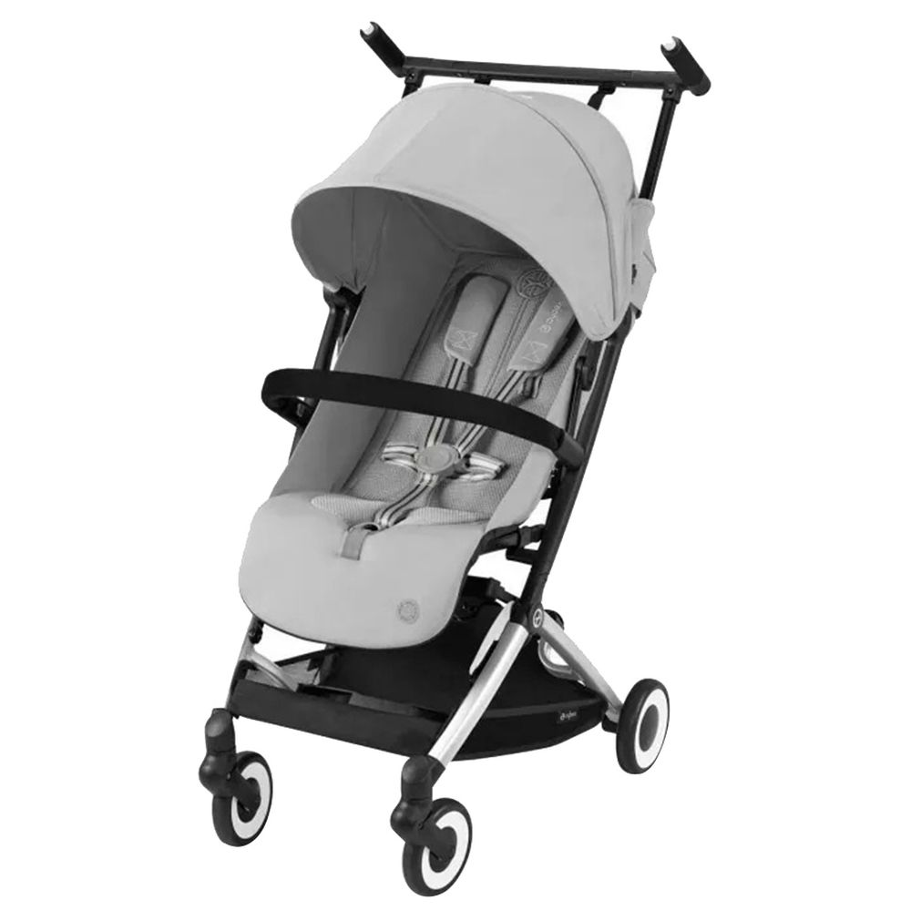 Cybex - Libelle Lightweight Stroller With Black Frame - Fog Grey