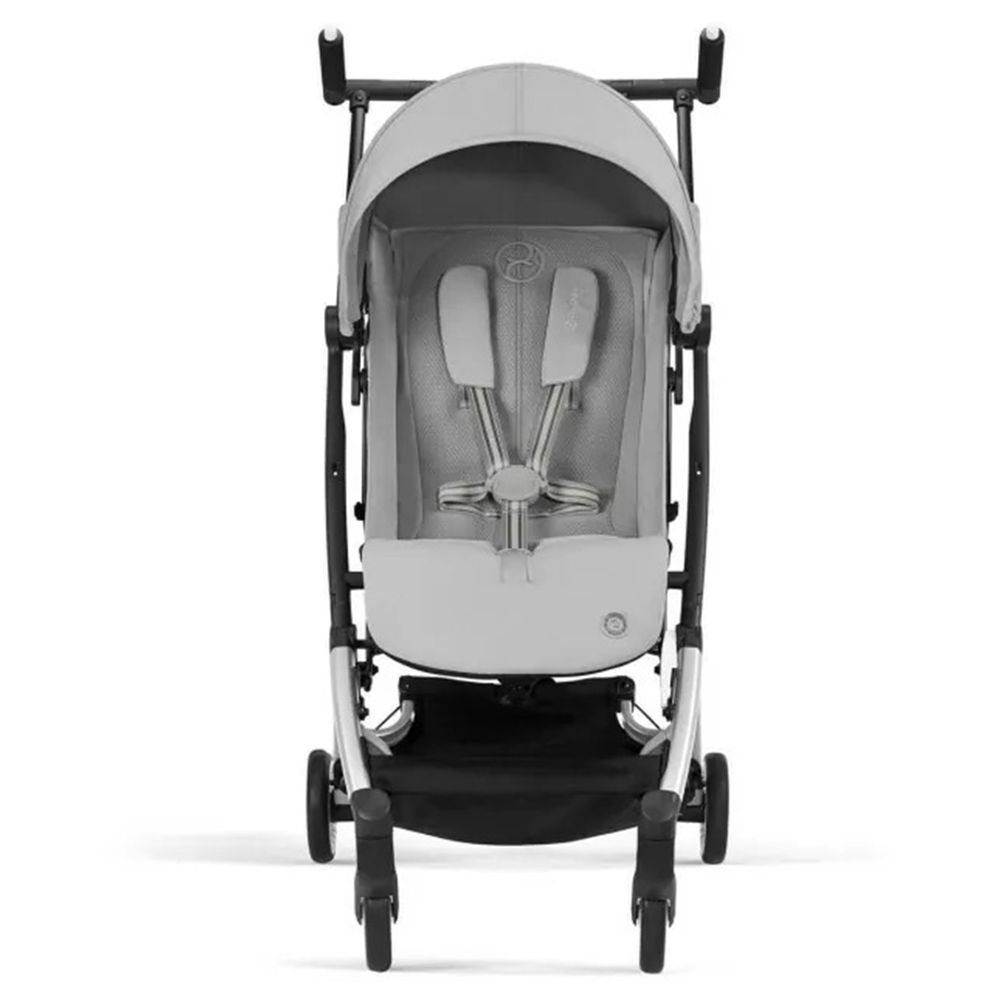 Cybex - Libelle Lightweight Stroller With Black Frame - Fog Grey