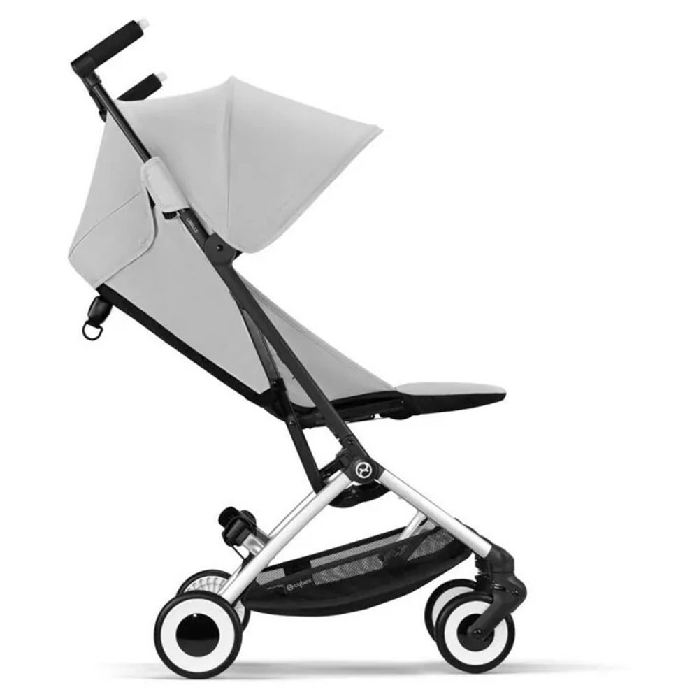 Cybex - Libelle Lightweight Stroller With Black Frame - Fog Grey