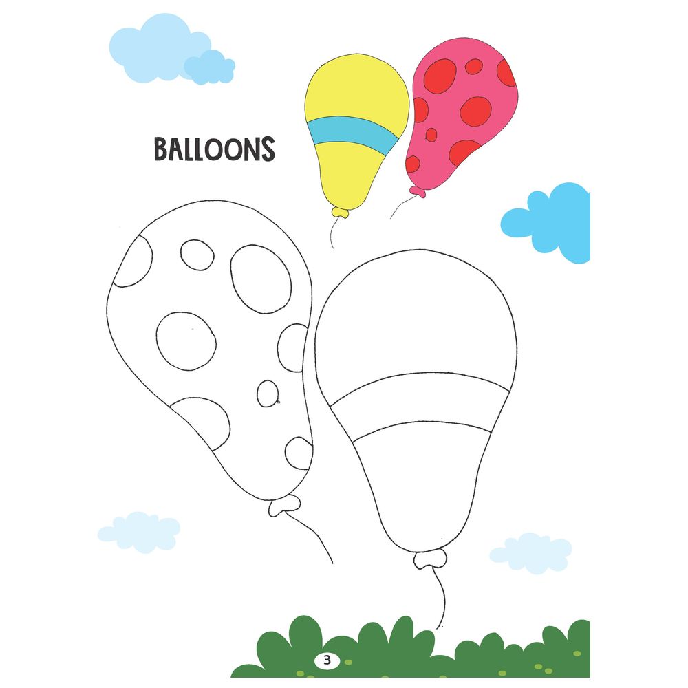 كتاب - Creative Colouring Book - Toys