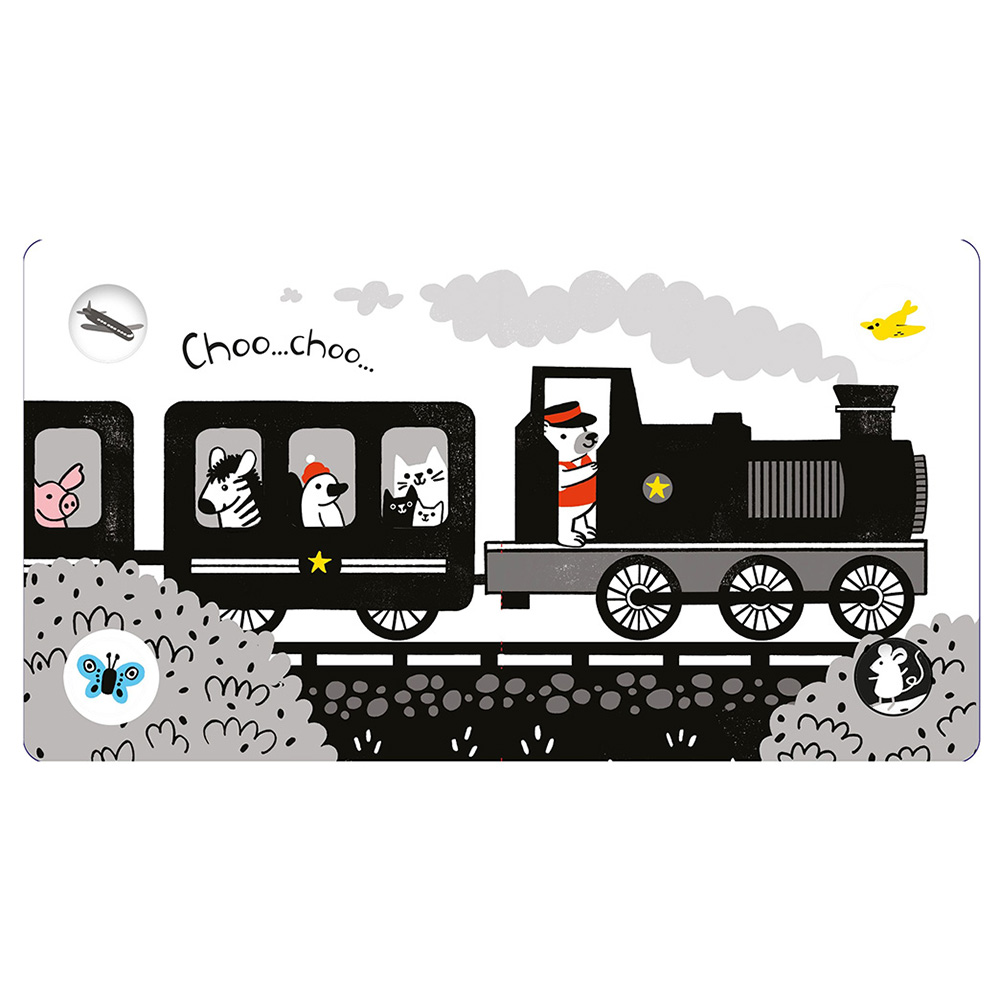 Usborne Books - Baby's Black And White Books: Things That Go