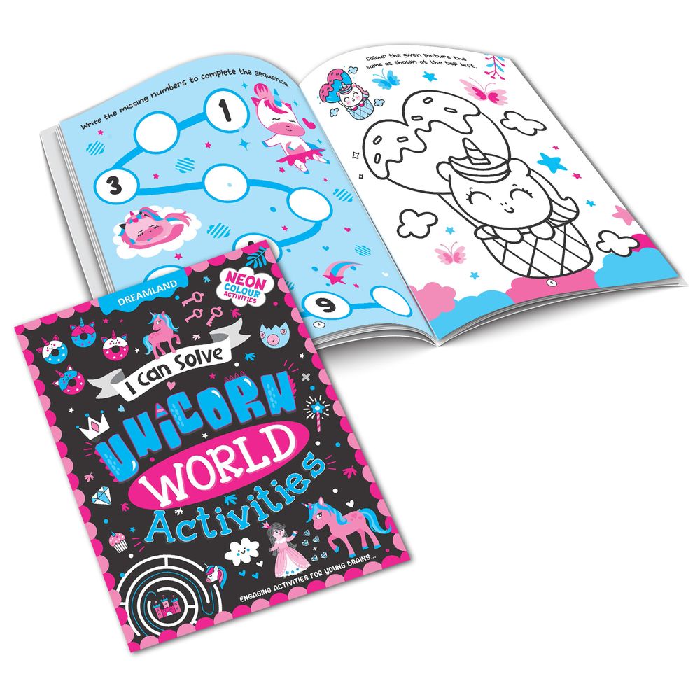 Unicorn World Activities - I Can Solve Activity Book
