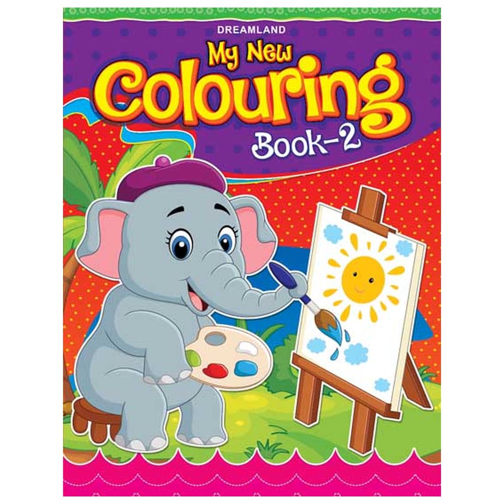 كتاب - My New Colouring Book - 2