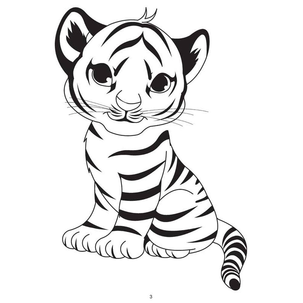 Jumbo Cartoon Colouring Book - 3