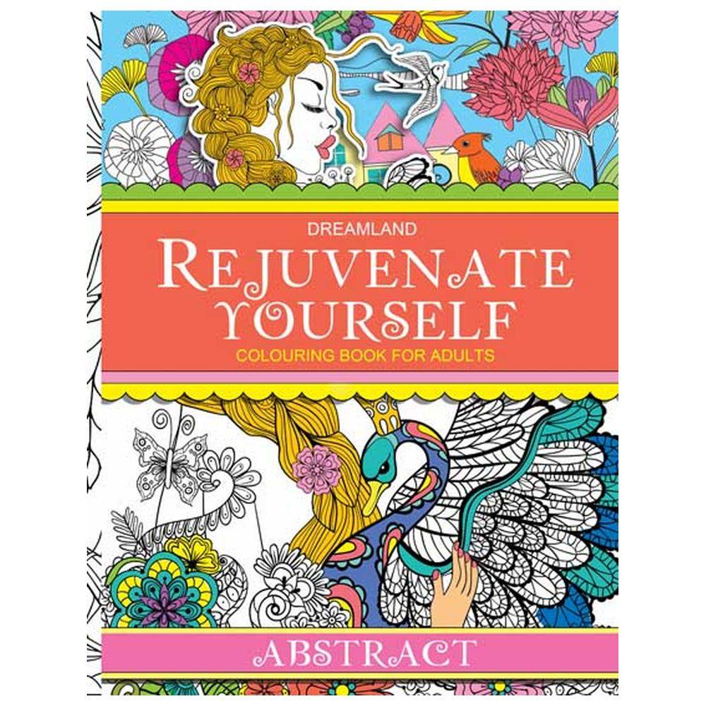 Rejuvenate Yourself Colouring Book - Abstract