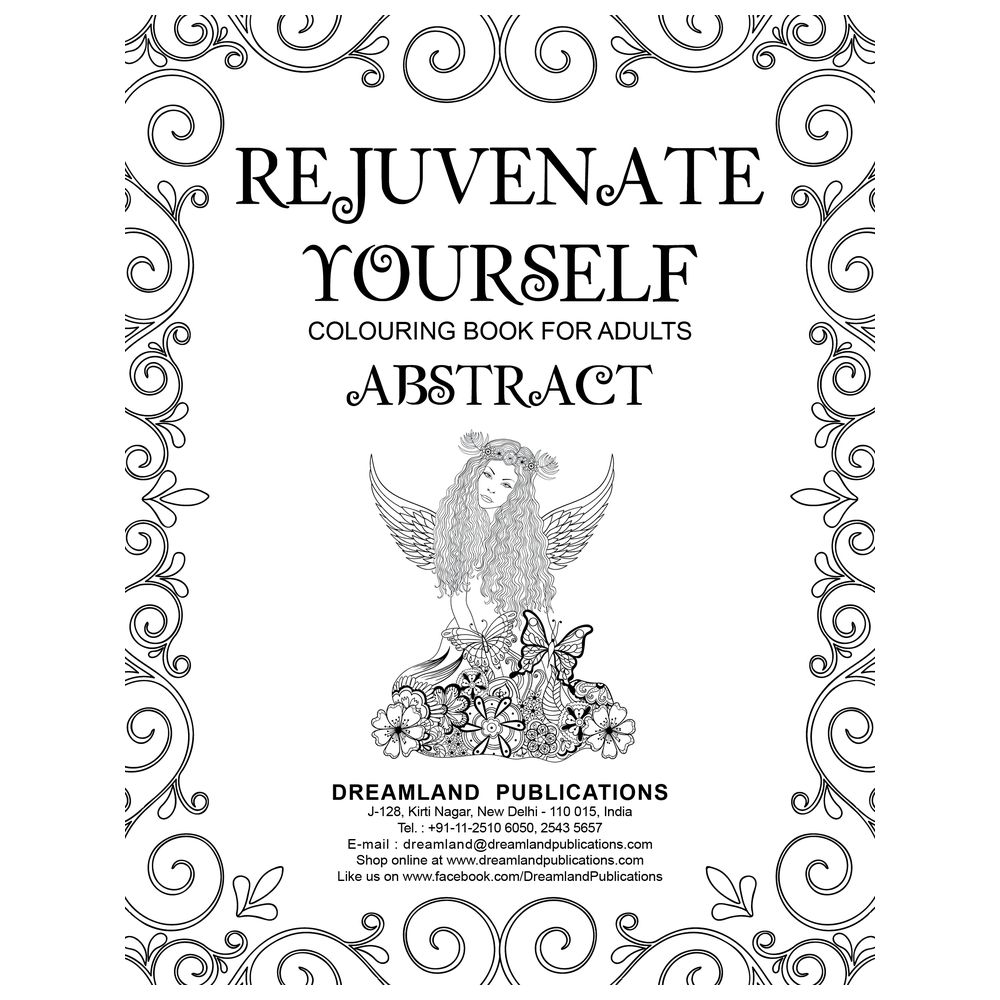 Rejuvenate Yourself Colouring Book - Abstract