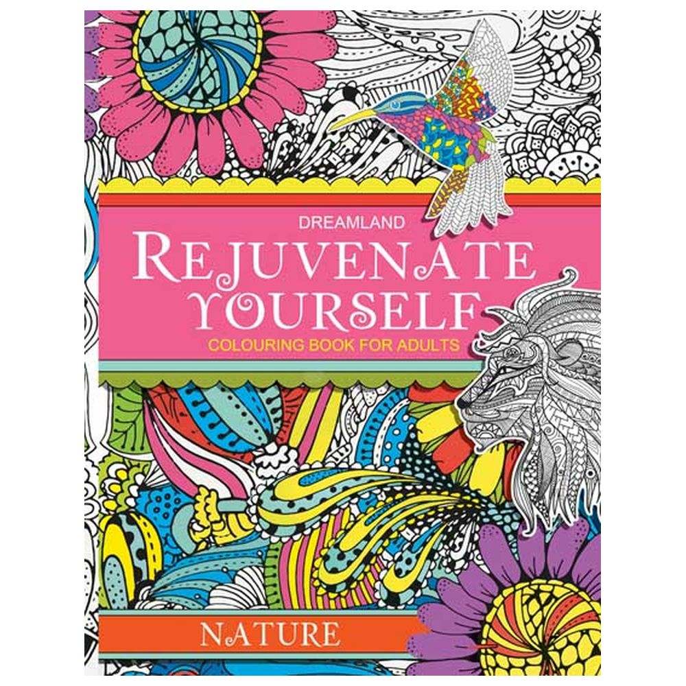 Rejuvenate Yourself Colouring Book - Nature