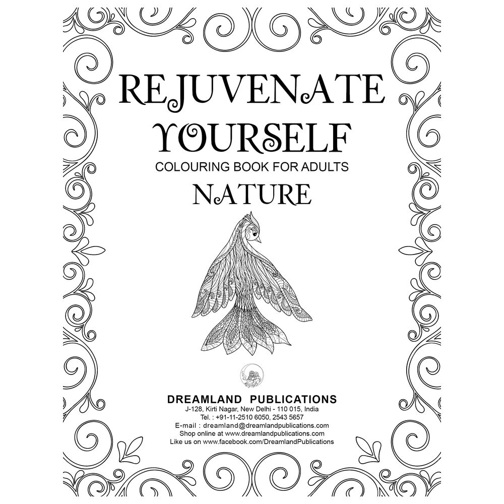 Rejuvenate Yourself Colouring Book - Nature