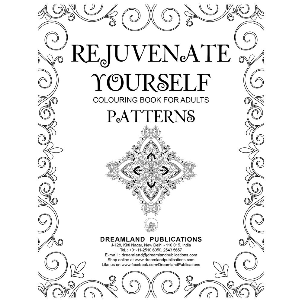 Rejuvenate Yourself Colouring Book - Patterns