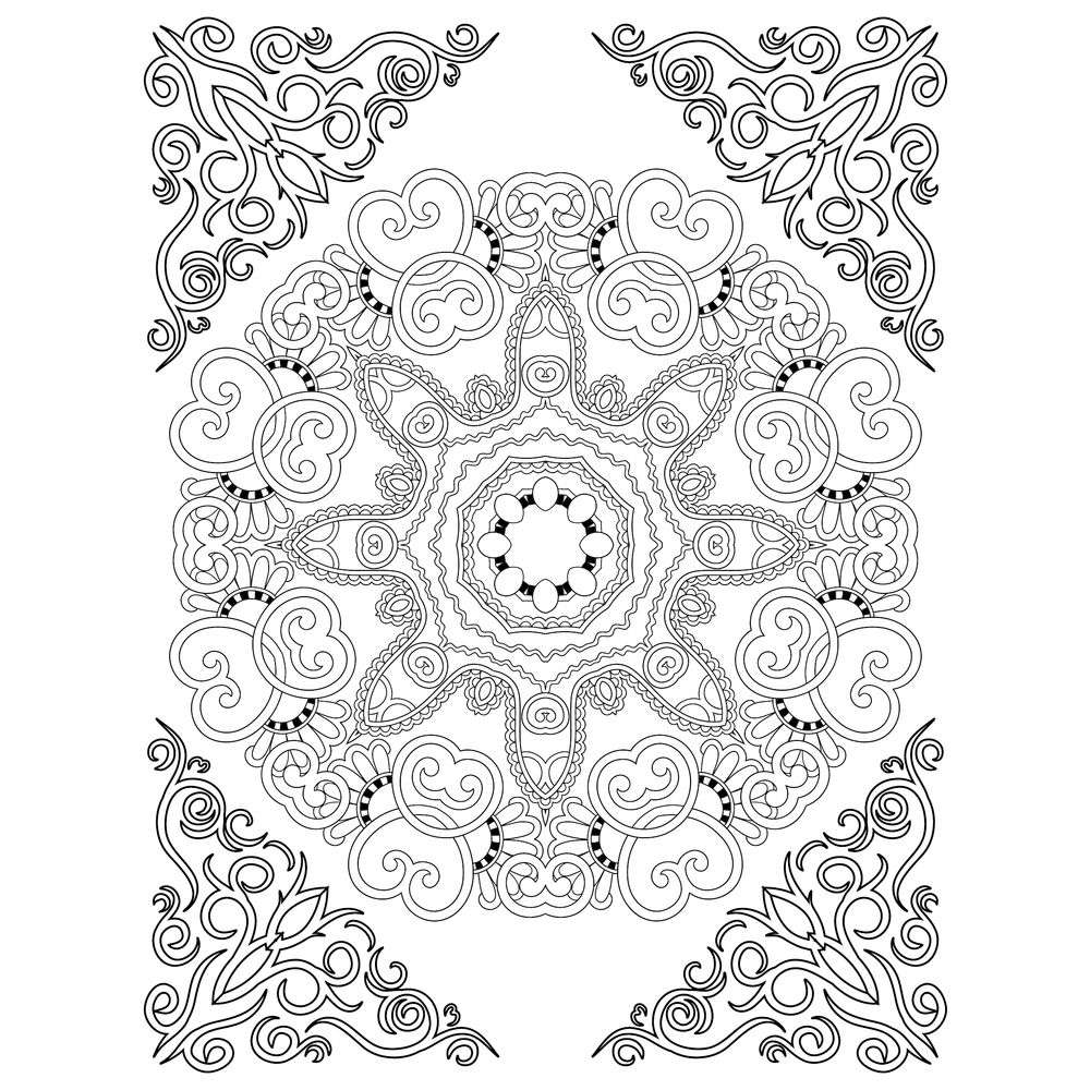 Rejuvenate Yourself Colouring Book - Patterns
