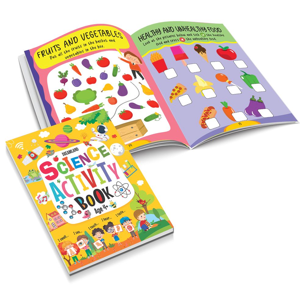 Science Activity Books Pack - Set of 3