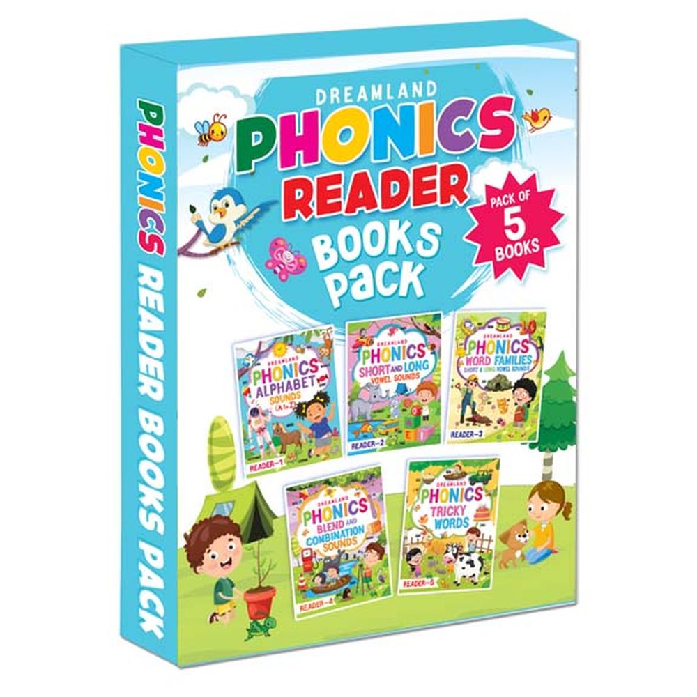 Phonics Reader Books - Set of 5
