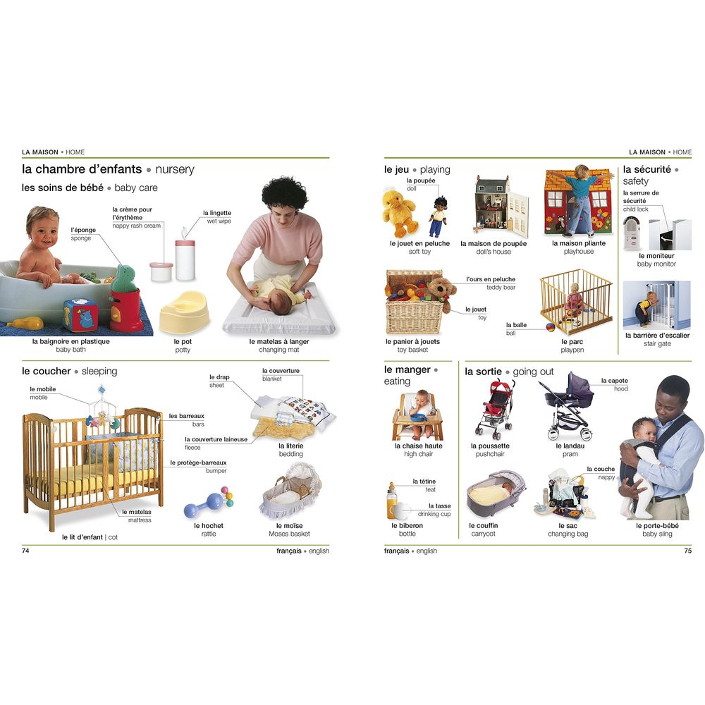 French/English Bilingual Visual Dictionaries