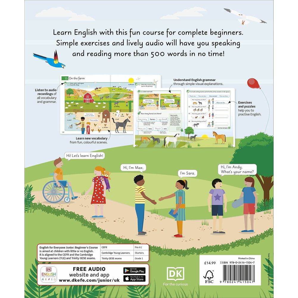 English for Everyone Junior: Beginner's Course