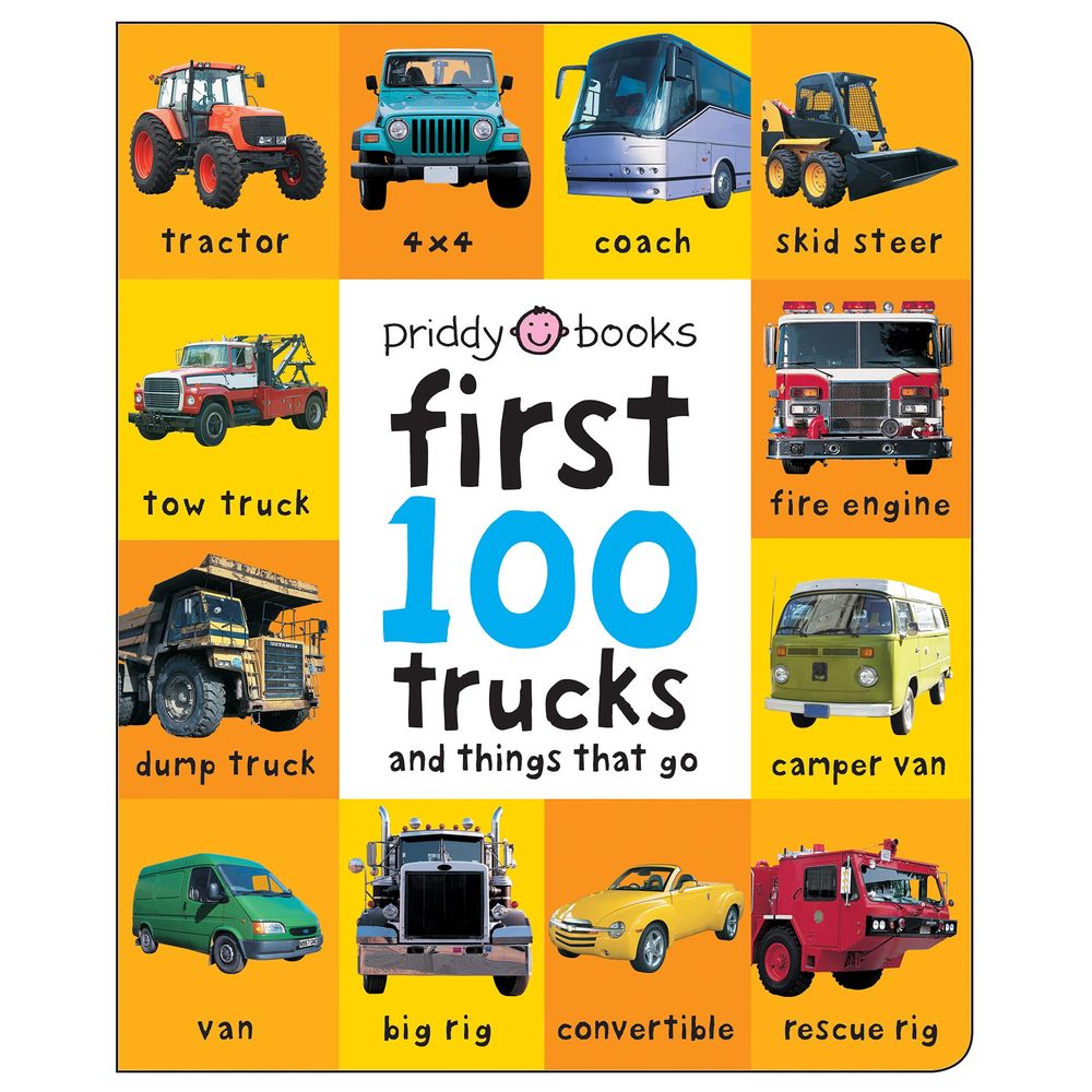 كتاب First 100 Soft To Touch Trucks
