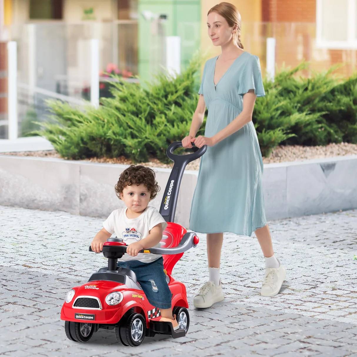 ATT - Super Coupe Pusher Car - Red