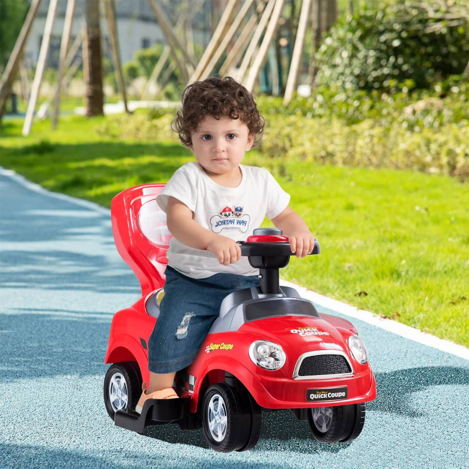 ATT - Super Coupe Pusher Car - Red