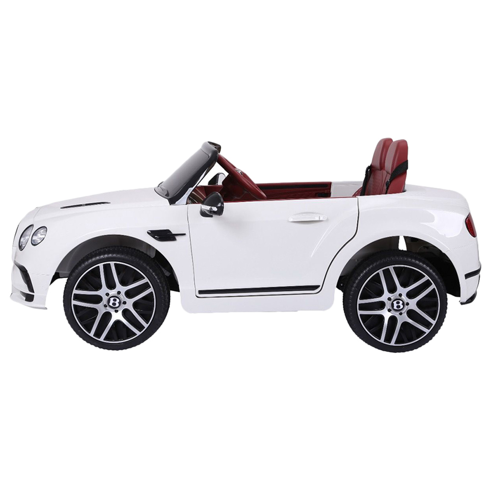 Bentley - 12V Bentley Super Sports Ride On Car - White 