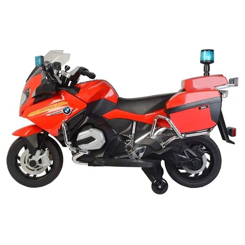 BMW - 12V Police Ride On Bike - Red