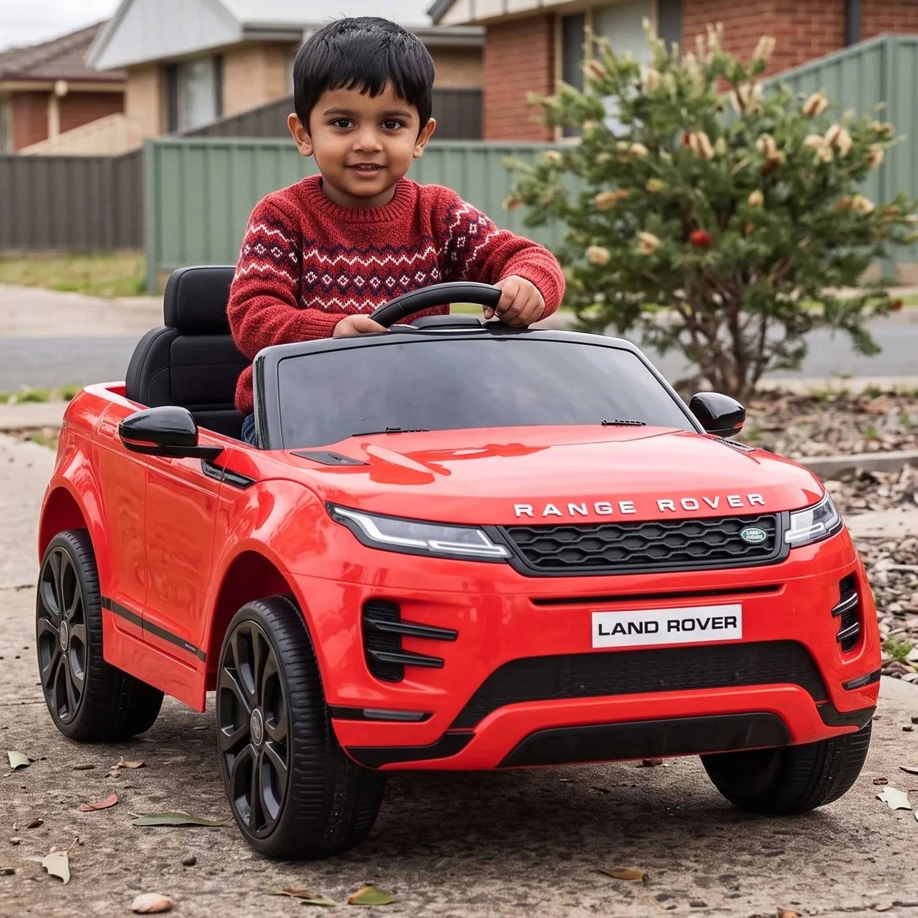 Range Rover - 12V Ranger Rover Evoque Ride On Car - Red