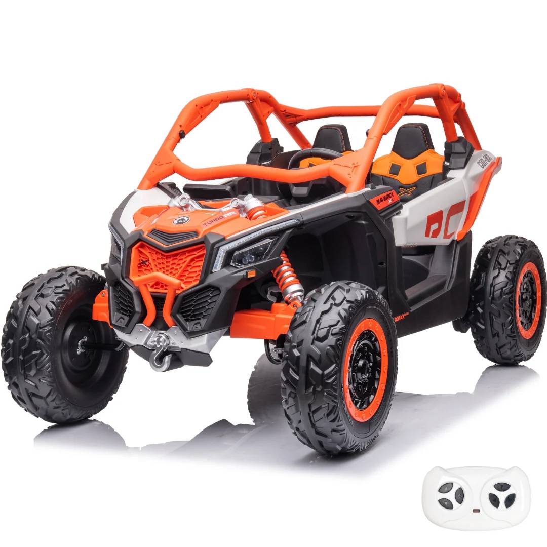 ATT - Maverick Kids UTV Electric Jeep - 24V - Orange