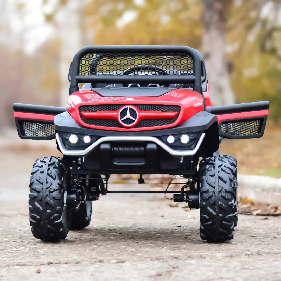 Mercedes - 12V Mercedes 2 Seater Ride On Car - Red