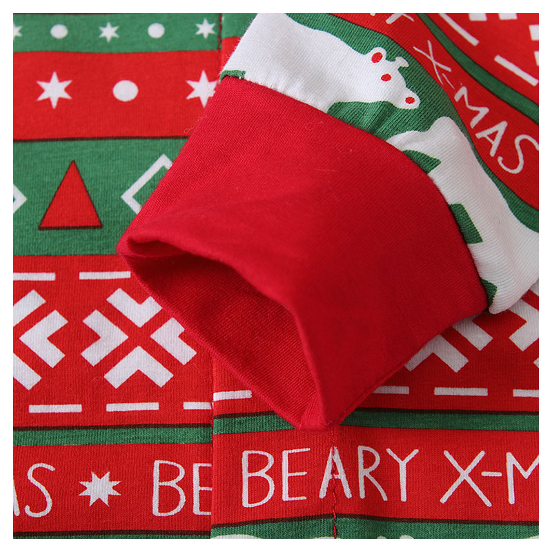 Sugar Rush Christmas Beary X-Mas Romper - Red