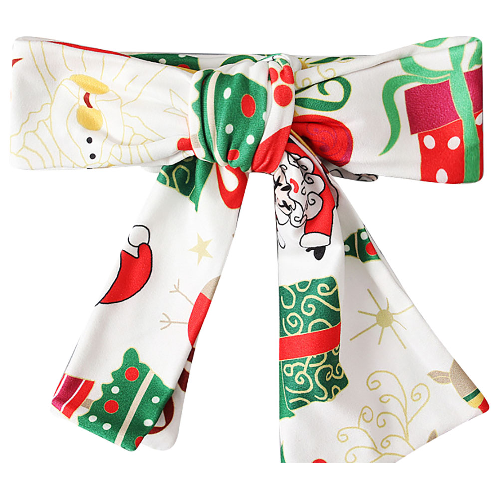 Sugar Rush Christmas Printed Combo Set - Green