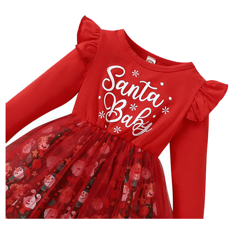 Sugar Rush Santa Baby Christmas Fashion Dress - Red