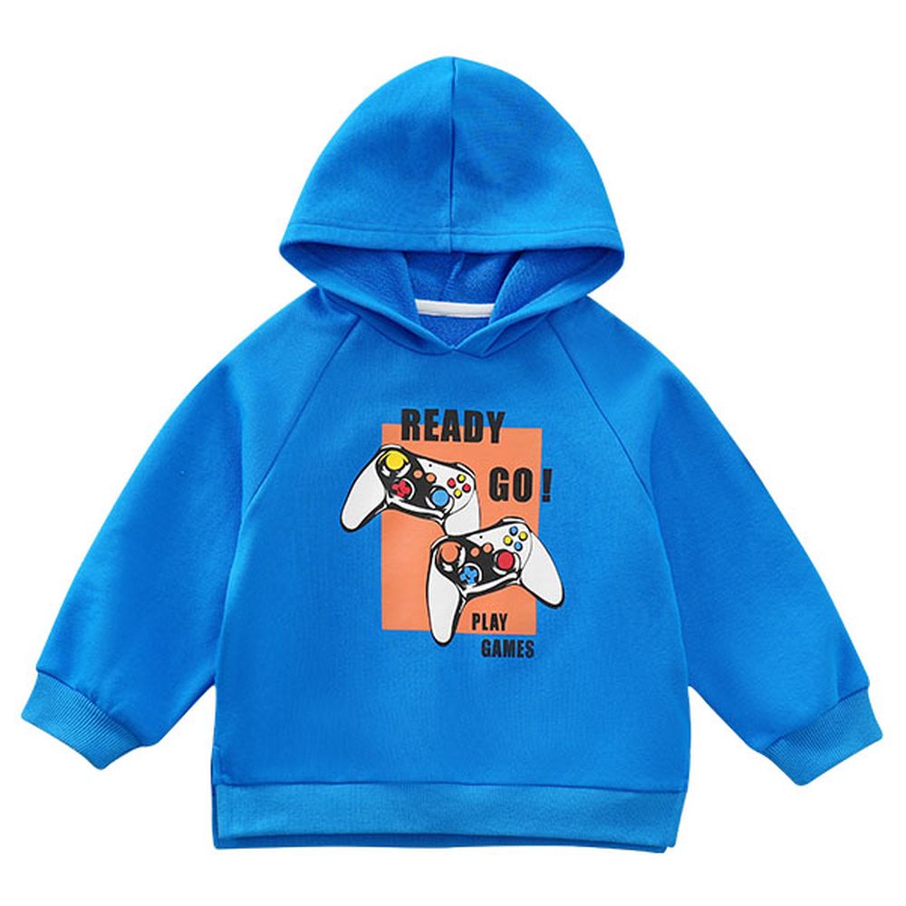 Sugar Rush Kids Hoodie Full Sleeves Sweatshirt - Blue