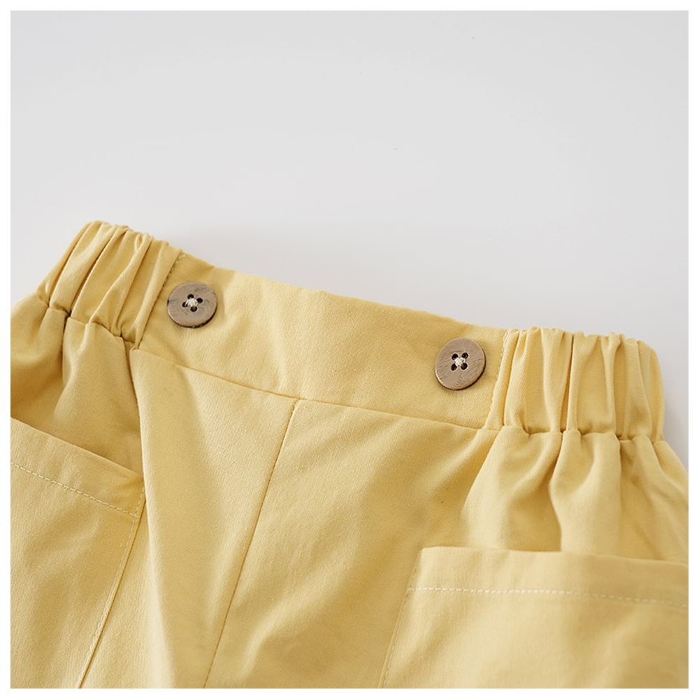 Sugar Rush Solid Regular Trouser - Yellow