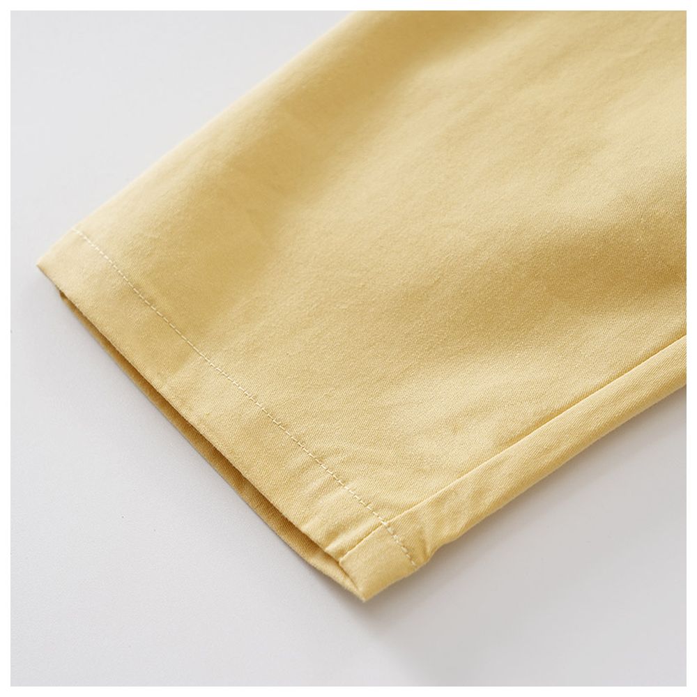 Sugar Rush Solid Regular Trouser - Yellow