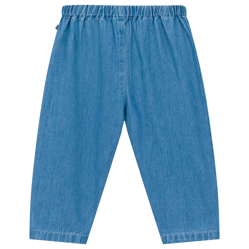 Petit Bateau Baby Boys Denim Pants - Blue