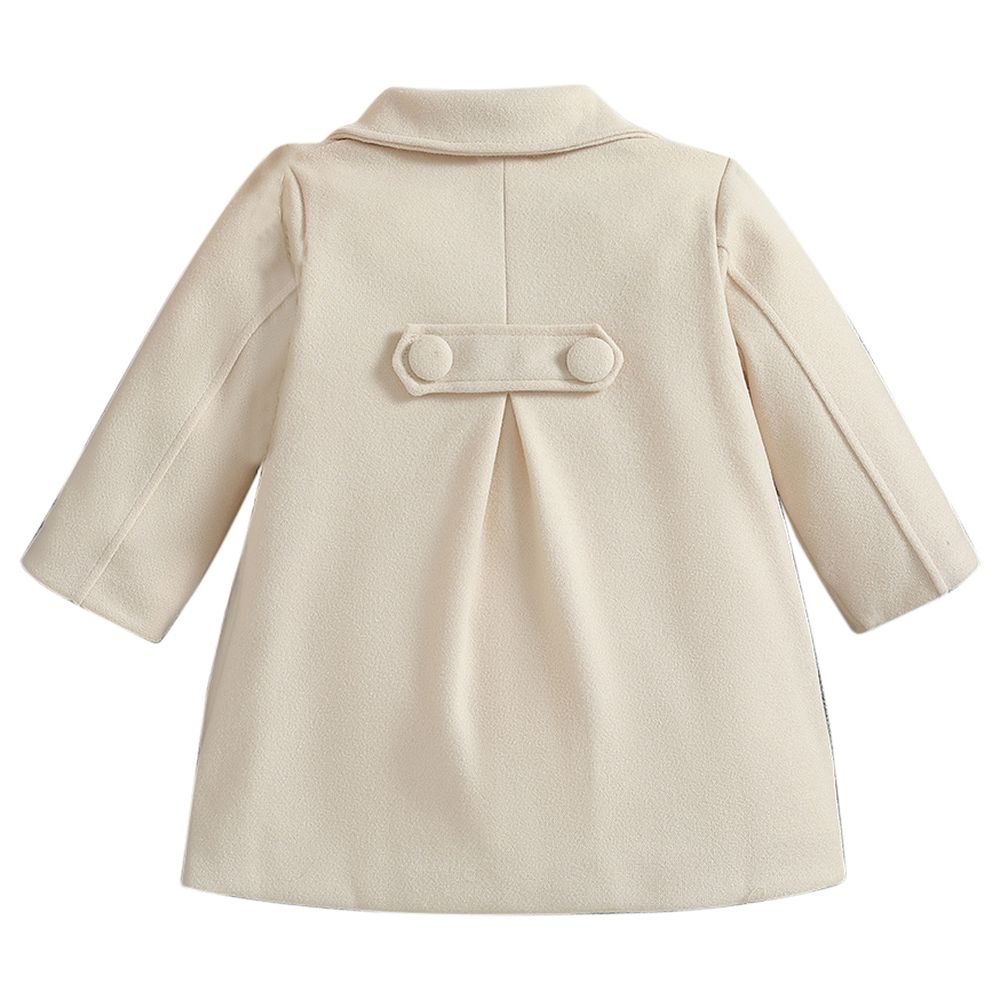Sugar Rush Solid Regular Classic Full Sleeves Jacket - Beige