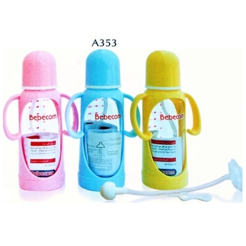 Bebecom Standard PC Automatic Feeding 250ml Bottle - Assorted Colours