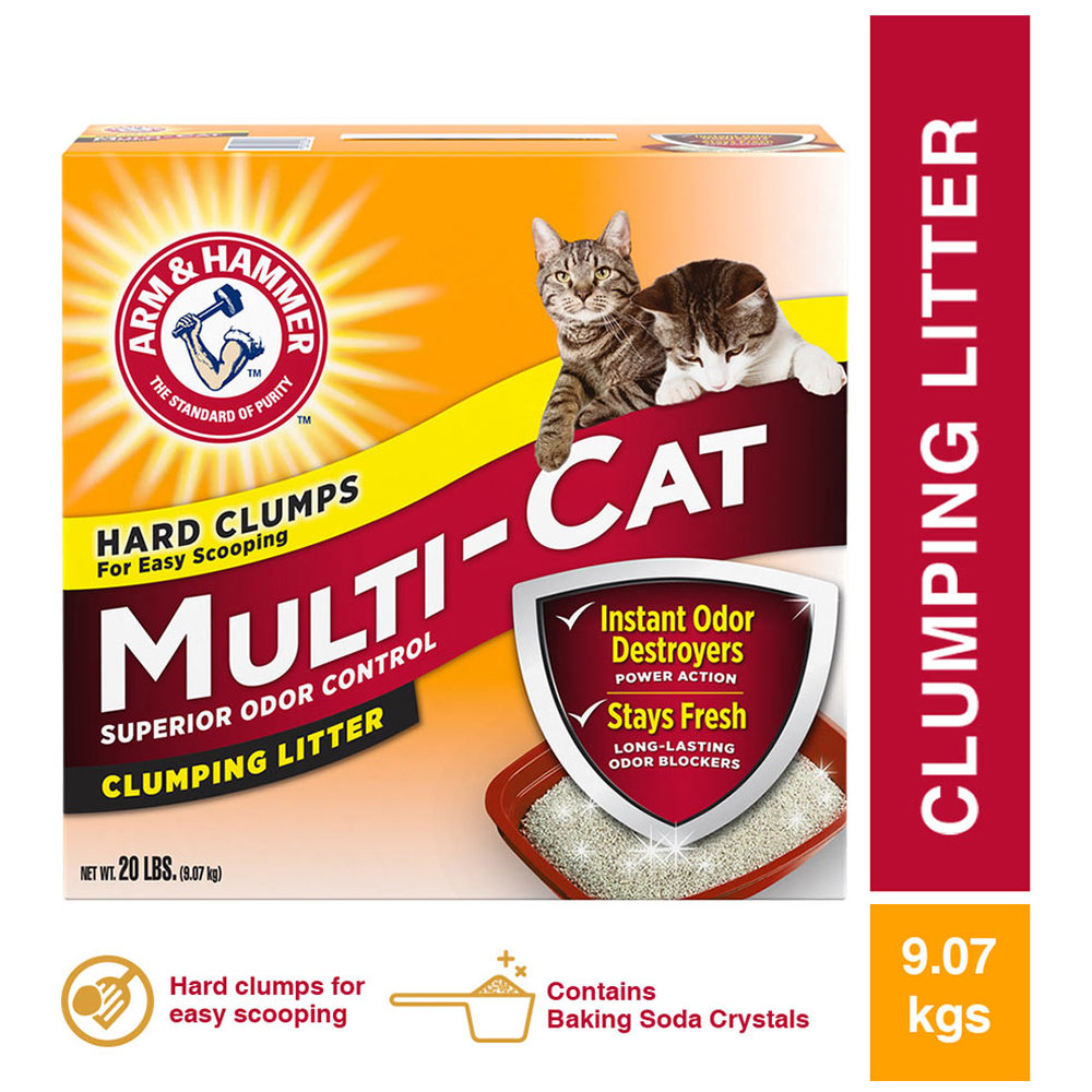 Arm & Hammer Multi-Cat Clumping Litter 9.07g