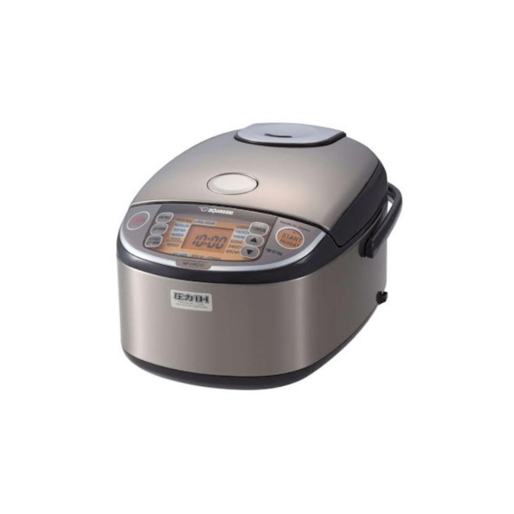 Zojirushi Electric Rice Cooker/Warmer - Stainless Brown - 1.8 L